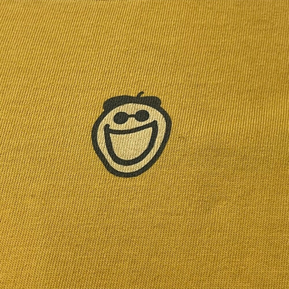 Life Is Good Size S Mustard Yellow Graphic Tee With Tailgate Print Short Sleeve - Picture 3 of 10